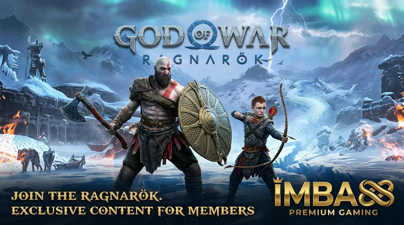 God of War Ragnarök เกมคอนโซลแอ็คชั่นผจญภัย ครัตวอส บน imba88